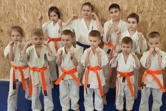 Вручение поясов с последнего кю-теста продолжается!